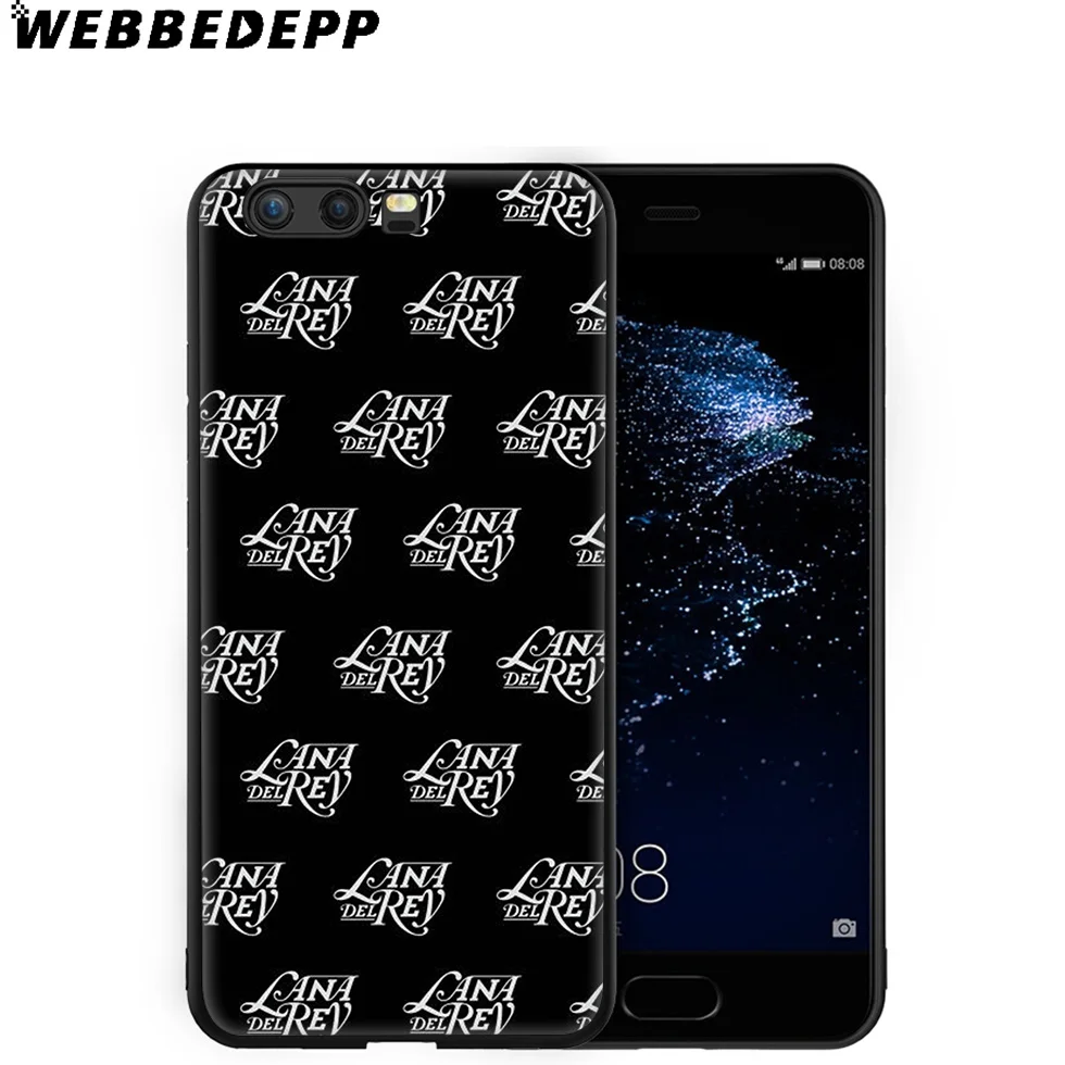 Мягкий чехол WEBBEDEPP Lana Del Rey Singer для Huawei P8 P9 P10 P20 P30 Lite Pro P Smart Z Plus 2019 Y6 Prime 2018 2017 Mini |
