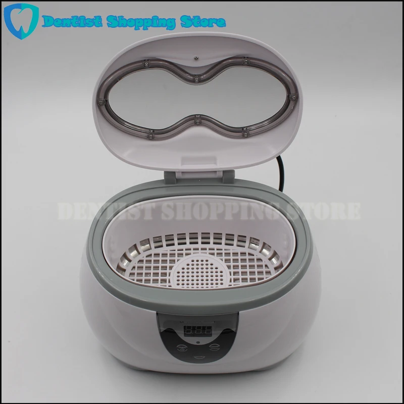 Цифровой ультразвуковой очиститель бак для мытья корзины ювелирные часы