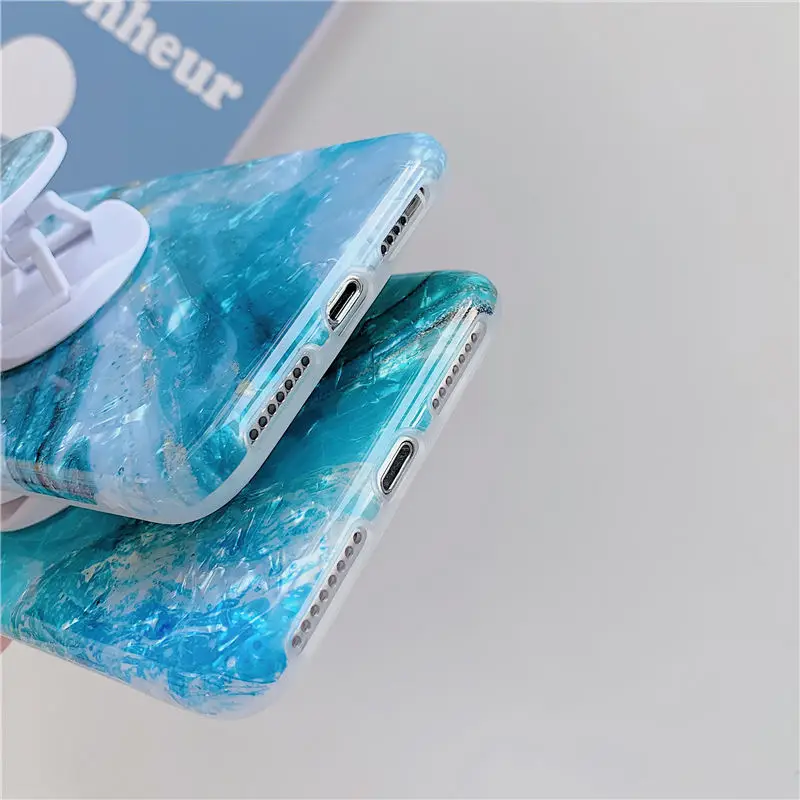 Мраморный чехол FLYKYLIN для iphone X XS Max XR 6S 6 7 8 Plus SE 2 Huawei P30 Pro P20 Lite Mate 20 Nova 3 3i 3e 4 4e