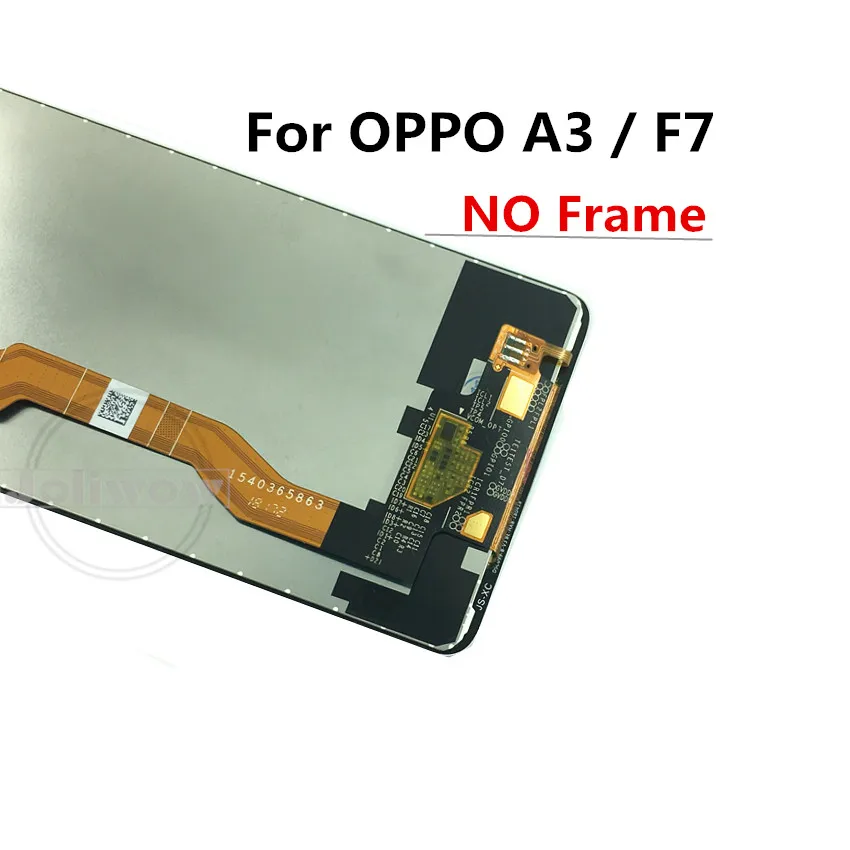 F7 ЖК-дисплей для OPPO A3 полный + сенсорный экран с рамкой дигитайзер в сборе