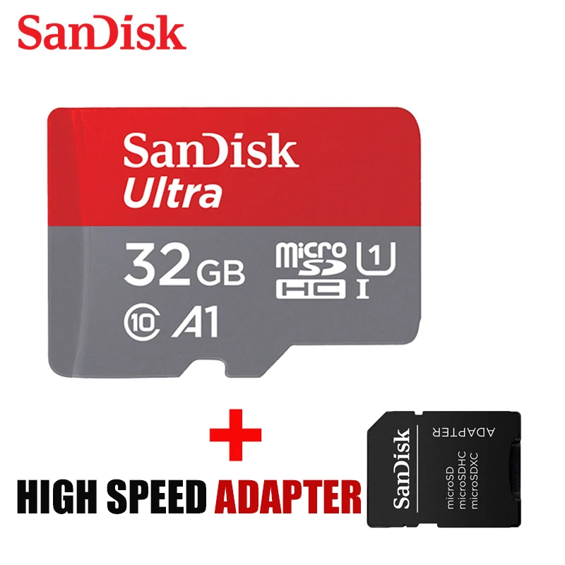 Sandisk micro sd карта 16 ГБ 32 ГБ 64 Гб 200 ГБ карта памяти micro sd 128 ГБ 256 Гб класс 10 до 98 МБ/с./с sd-карта - Емкость: A1 32G-AP