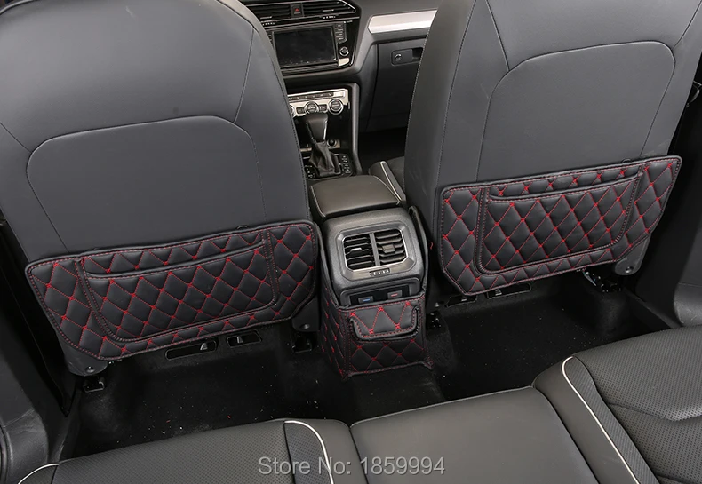 Для VW Tiguan mk2 2017 2021 подлокотник заднего сиденья Kick анти kick колодок Обложка чехол