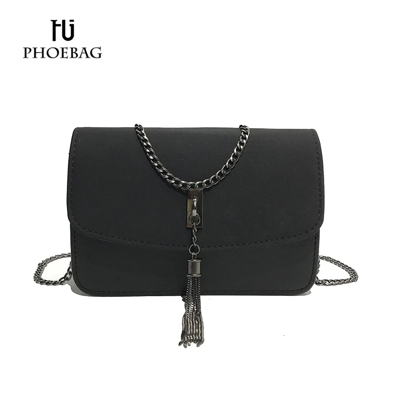 Hjphoebag 2018 горячая распродажа Женские сумки на плечо модные однотонные для девочек