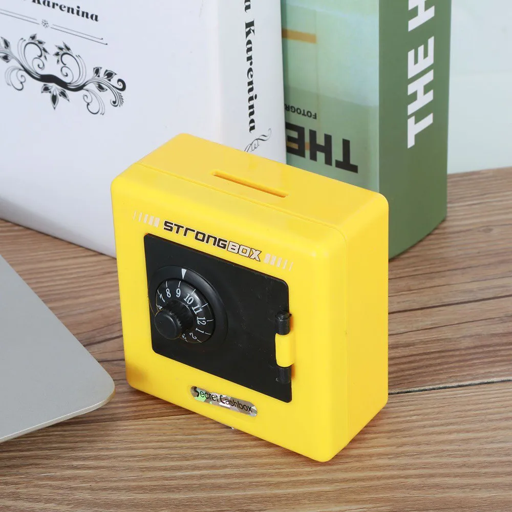Мини кодовый замок сейф пароль Жевательная монета банкомат подарок для детей