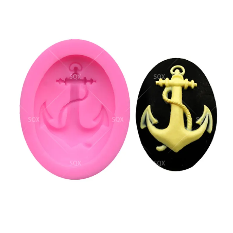 Пиратский корабль крючок якорь помадка торт выпечки формы украшения инструменты