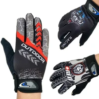 full finger gloves motorcycle cycling outdoor soft comfortable and smooth can touch the screen