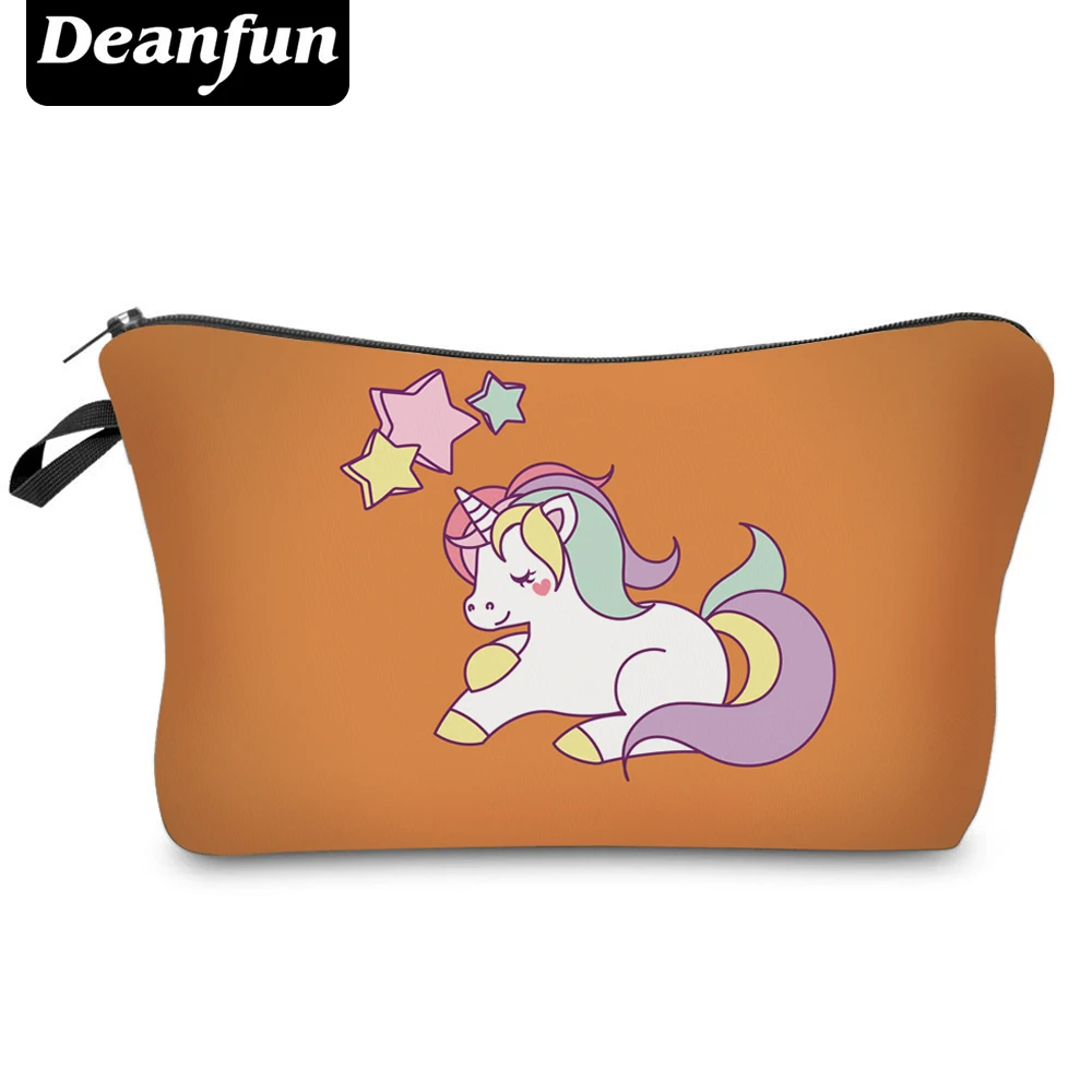 Deanfun модный бренд Единорог косметички Новая мода 3D печатных Для женщин