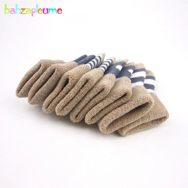 Детские спортивные носки в полоску из 100% хлопка для мальчиков и девочек 3-24 мес. на