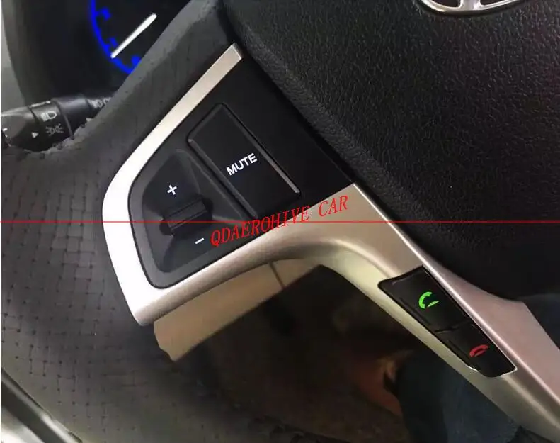 QDAEROHIVE рулевое колесо громкости звука управления музыкой переключатель для hyundai VERNA SOLARIS 2010