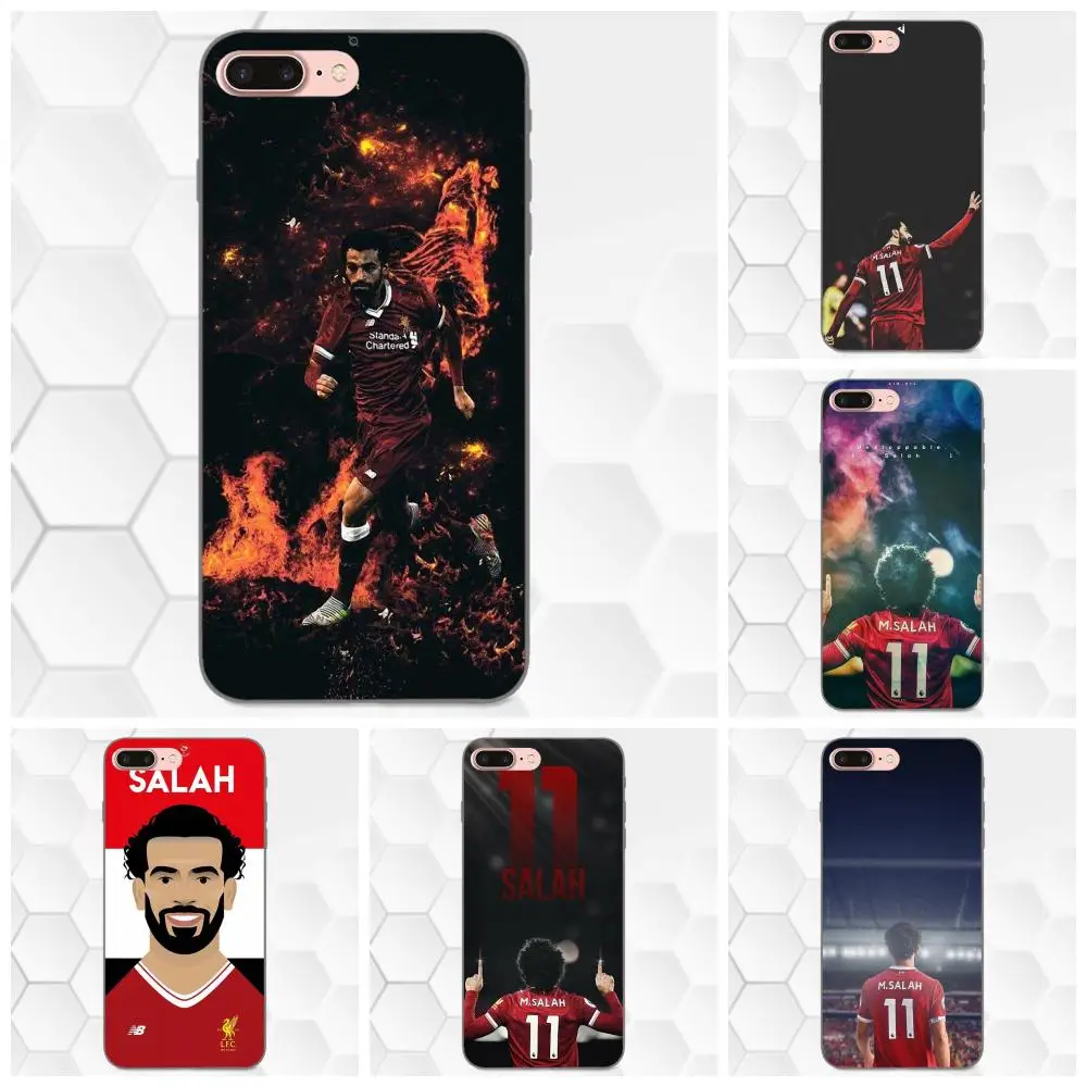 Резиновый черный чехол для телефона Xiaomi Mi Mix Max Note 2 2S 3 5X 6 8 SE A1 Play F1 Mohamed Salah