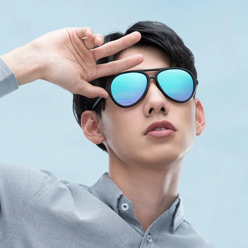 Xiaomi Mijia TS Pilot Солнцезащитные очки для мужчин и женщин Модные Классические Авиатор лучи поляризованные солнцезащитные очки