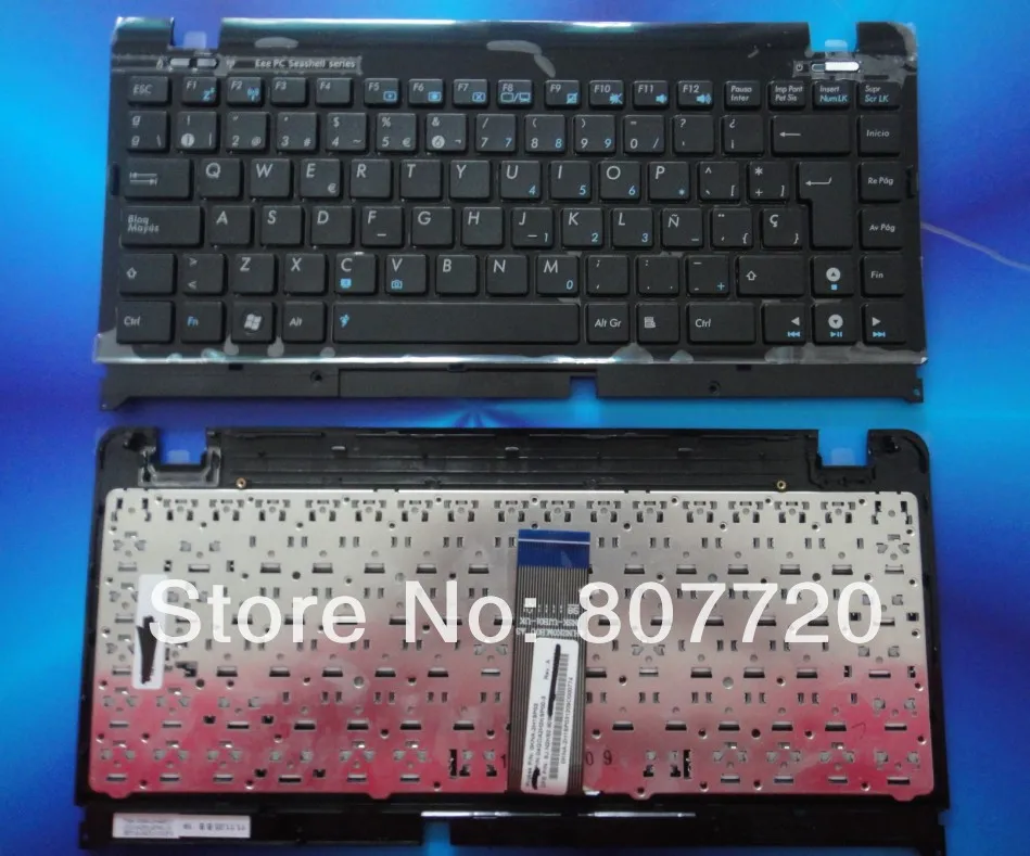 Новая и оригинальная SP испанская клавиатура для ASUS Eee PC 1215P 1215N 1215T 1215B с
