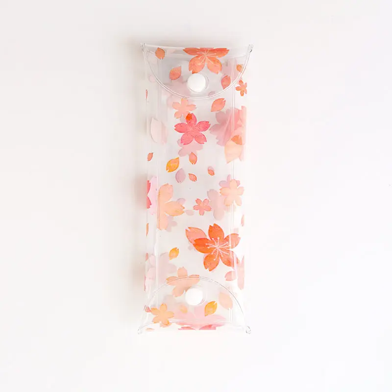 Coloffice 1 шт. личность прозрачный фрукты оснастки хранения пенал мультфильм