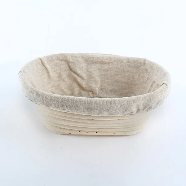Забавный DIY прочный Banneton Brotform защита от хлеба, Овальная корзина из ротанга для выпечки, высокое качество