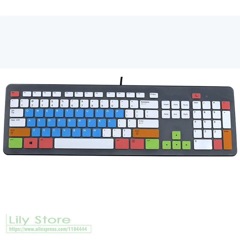 Защитный чехол для клавиатуры Dell KB113T KB113P 3847 3647|keyboard cover protector|pc keyboard coverkeyboard |