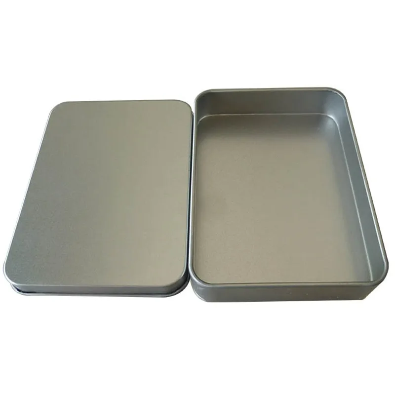 20 шт Прямоугольные пустые жестяные формы для косметики контейнеры первой помощи