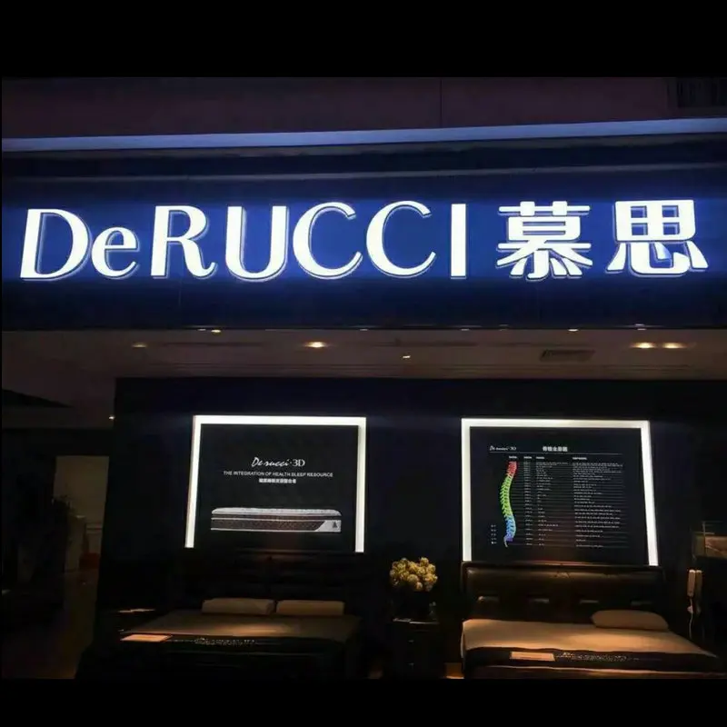 

3D Custom outdoor acrylic led luminous channel letters