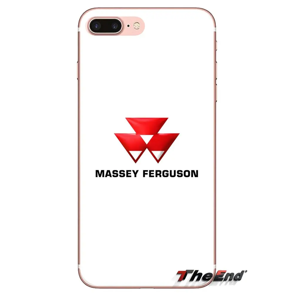 Тракторы Massey Ferguson Farm Racing для Sony Xperia Z Z1 Z2 Z3 Z5 compact M2 M4 M5 C4 E3 T3 XA Huawei Mate 7 8 Y3II чехлы