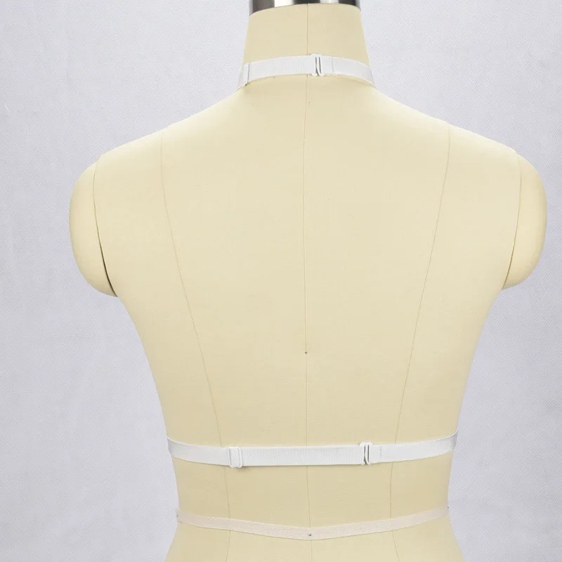 Боди клетка белая кружевная Цветочная портупея женское белье cropbonсвязывание