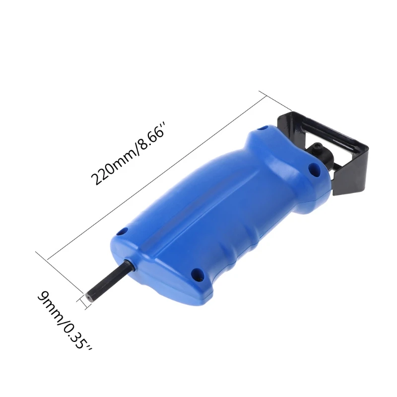 

Reciprocating Saw Attachment For Wood Metal Cutting Trimming Tool with 3 Blades