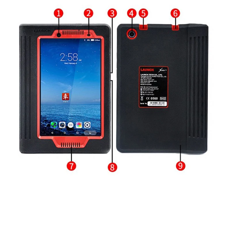 X431pro3s+ полная система сканирующий инструмент диагностический OBD2 сканер двунаправленный код считыватель активация тест программатор ЭБУ кодирование