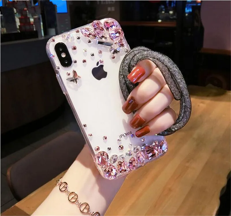 Чехол со стразами LaMaDiaa Bling Butterfl для Huawei Honor 20 10 7X V20 Mate P30 P10 P20 Pro чехол телефона с