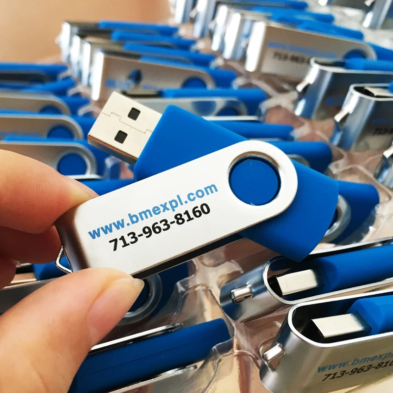100 шт./лот поворотный USB 2 0 4 ГБ 8 флэш-накопитель/диск с индивидуальной печатью