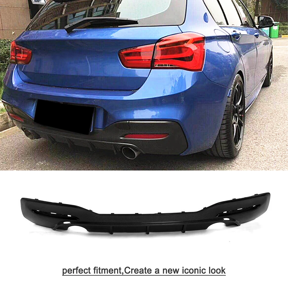 F20 диффузор заднего бампера из углеродного волокна для BMW 1 серии M135i M140i M Sport 2016 2018