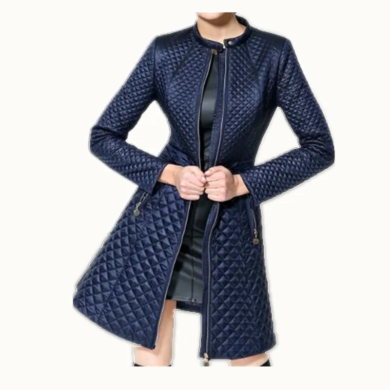 Женская облегающая куртка в английском стиле хлопковое пальто большого размера