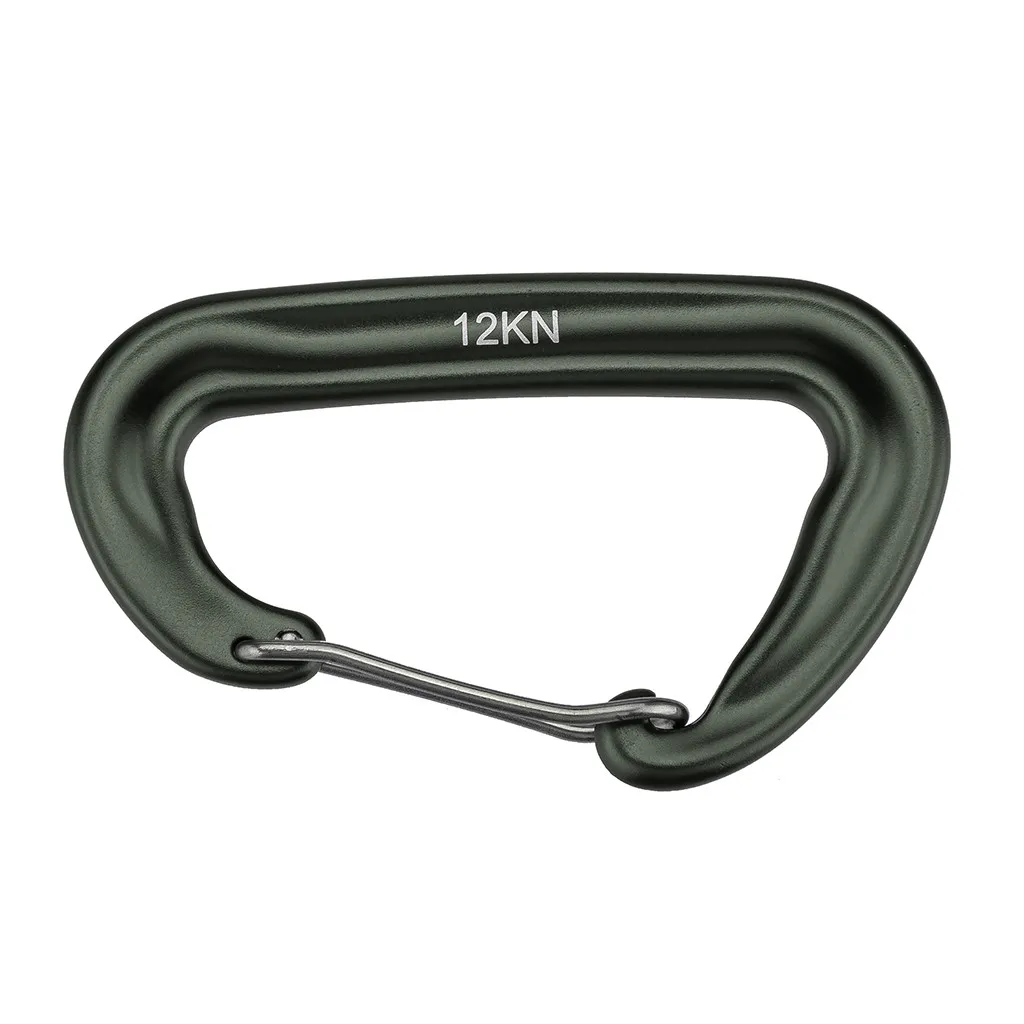 12KN Multcolor Открытый Крюк для рюкзака 12KN пружинный зажим брелок Карабин Крюк для гамака пружинный Карабин# XP