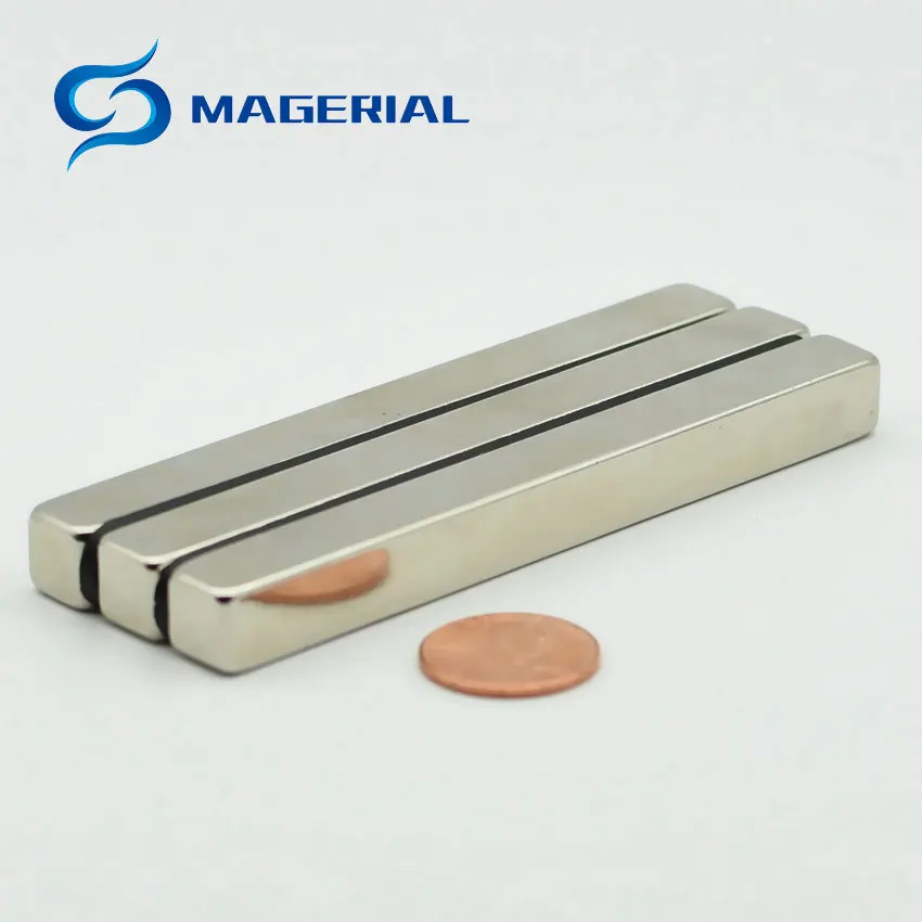 Магнит Неодимовый N52 NdFeB 100x10x10 мм около 4 дюймов 2 20 шт.|neodymium permanent magnet|magnets rareindustrial