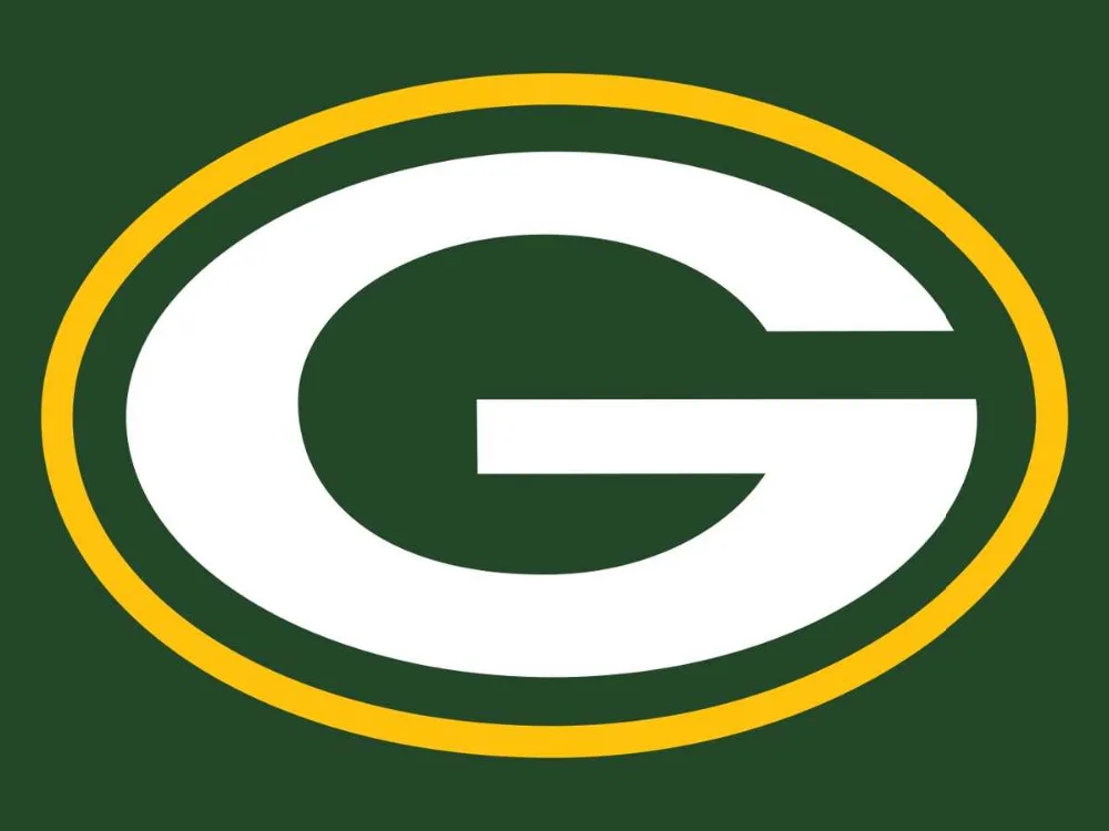 Green Bay Packers флаг большой логотип Открытый 3' х 5' баннер латунь металлические
