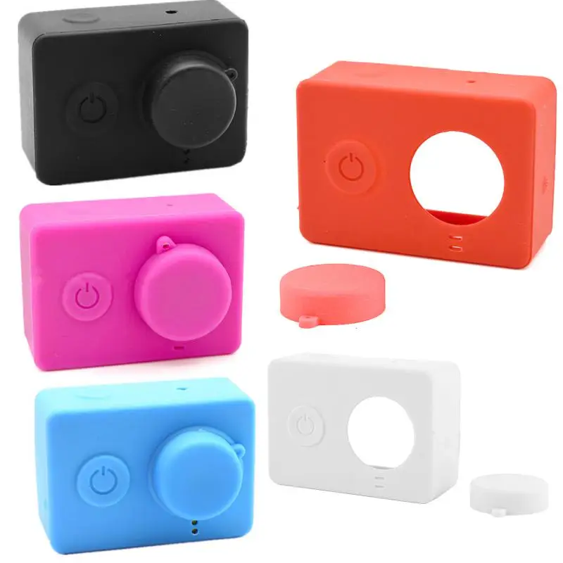 Силиконовый защитный чехол Gosear для экшн камеры Xiomi Xiaomi YI Xiaoyi|skin xiaomi yi|action camera lens