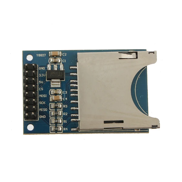 LEROY 1 шт. 3,3 В/5 В SDCard модуль Слот для чтения для mp3-плеера для Arduino совместимый