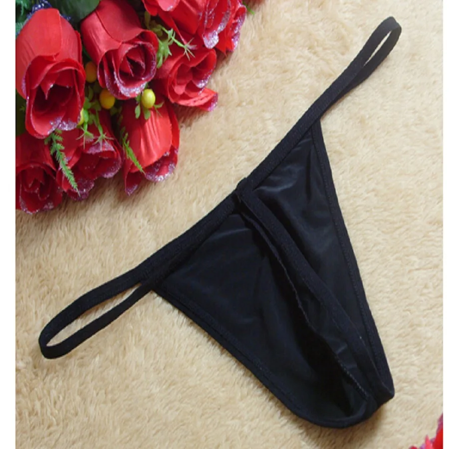 Хит продаж сексуальное нижнее белье мужские стринги однотонные трусики женское