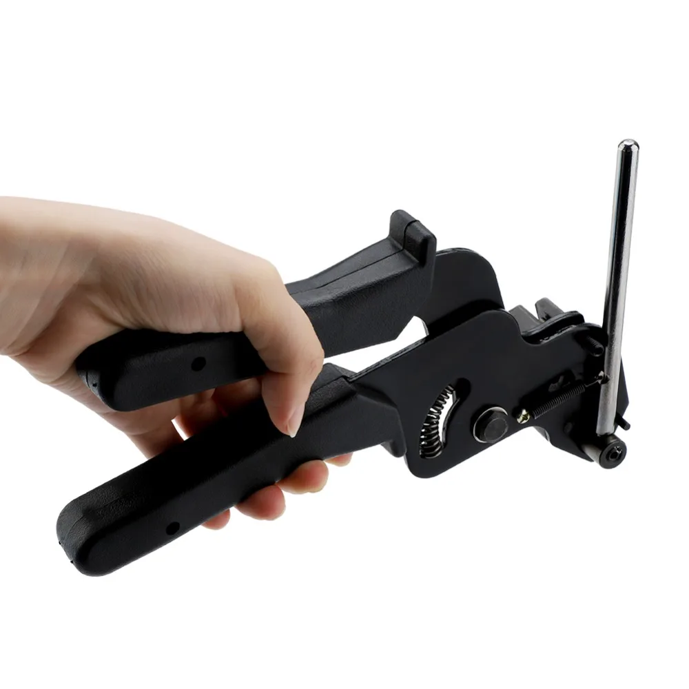 

Stainless Steel Cable Plier Tie Gun Automatic Tensioner Cutter Tool TPR Handle Tool Accessory