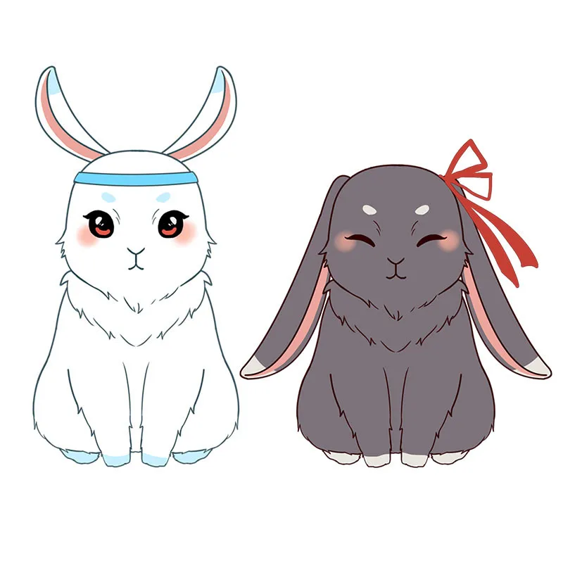 Игрушка плюшевая Wangji Wei Wuxian кукла-кролик из аниме Мастер демонического культа 20