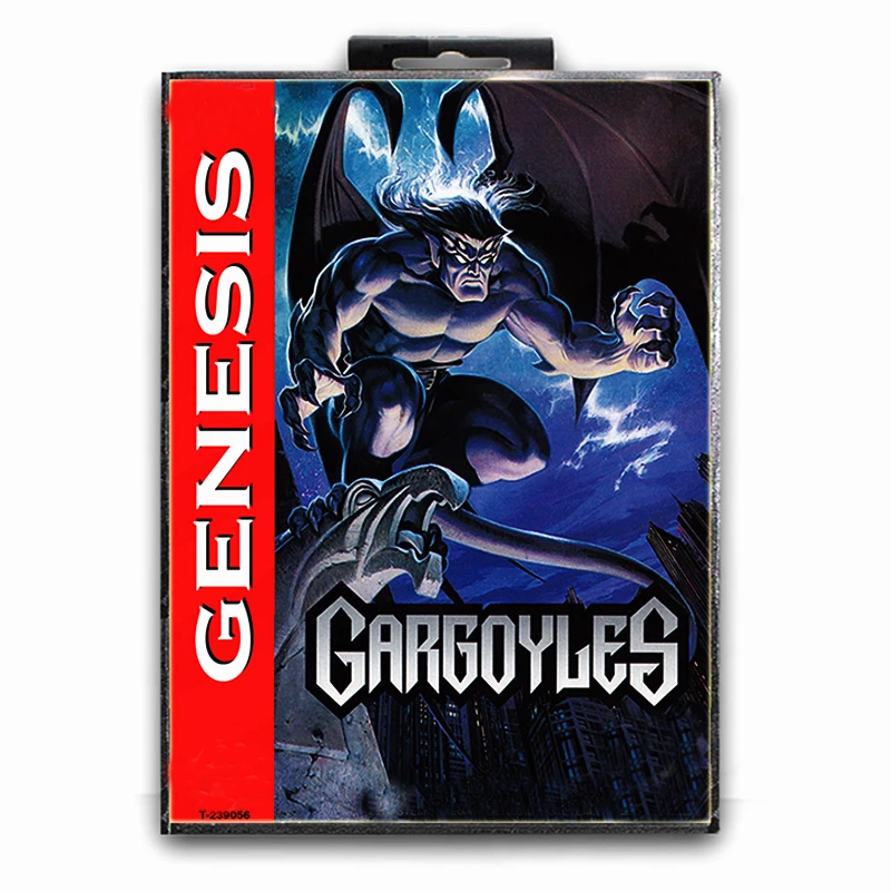 

16-битная игровая карта Gargoyles Sega MD для Mega Drive для Genesis