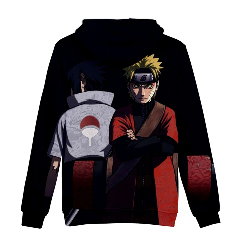 New 3D Printing Hoodie Anime Naruto Hooded Fashion Hip Hop Sweatshirt 3D Naruto Hoodies Men Pullovers Winter/Autumn Outwear