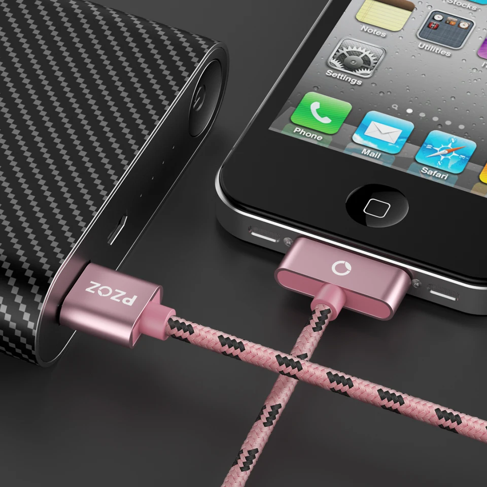 PZOZ USB кабель для быстрой зарядки для iphone 4 s 4s 3g S 3g iPad 1 2 3 iPod Nano itouch 30 Pin зарядное устройство адаптер для синхронизации данных шнур