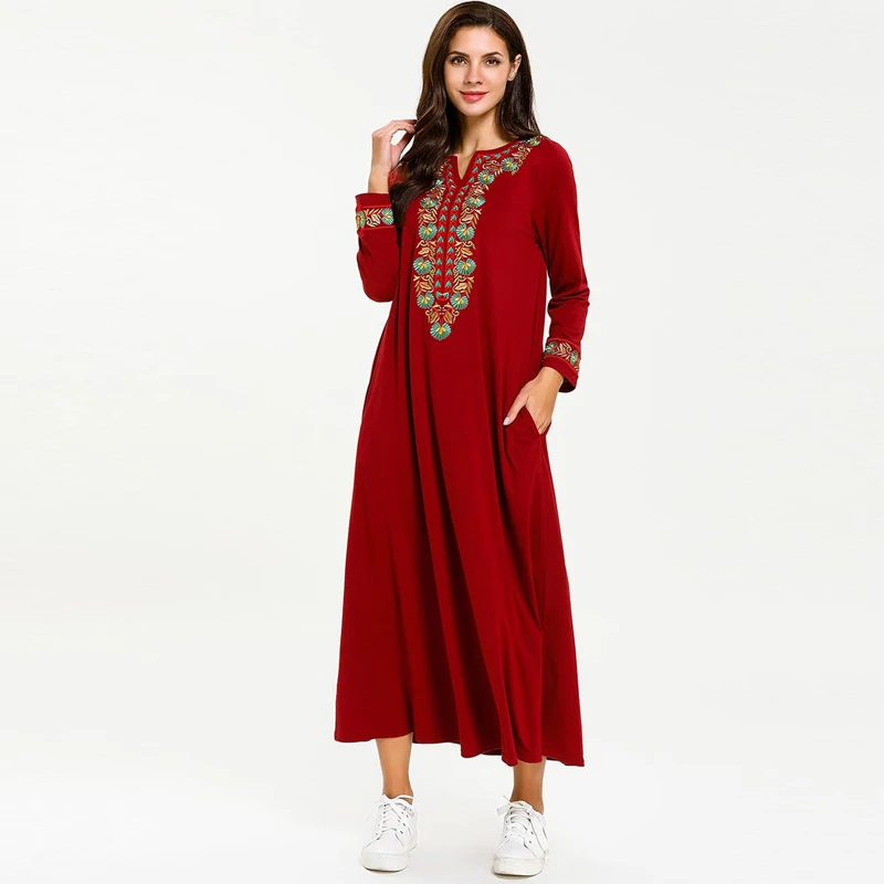 Абая для женщин Кафтан абайя Турция Ислам Мусульманское Платье Jilbab Caftan Elbise Ramadan
