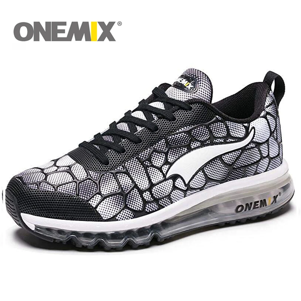 Кроссовки ONEMIX с воздушной подушкой для мужчин и женщин Беговая спортивная обувь