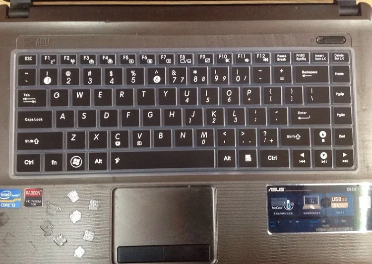 Новый силиконовый защитный чехол для Asus K40 X8 P80 P81 A411 A41 A40 X42 X43 X44 N43 A84 X84 X45 Pro 45E K84HR K45D