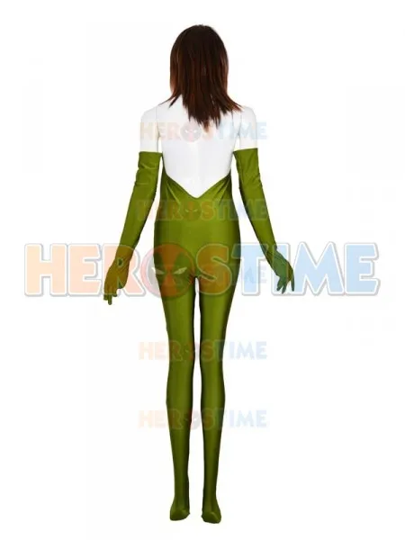 Армейский зеленый костюм Madame Hydra/Viper спандекс для косплея на Хэллоуин зентай X-Men |