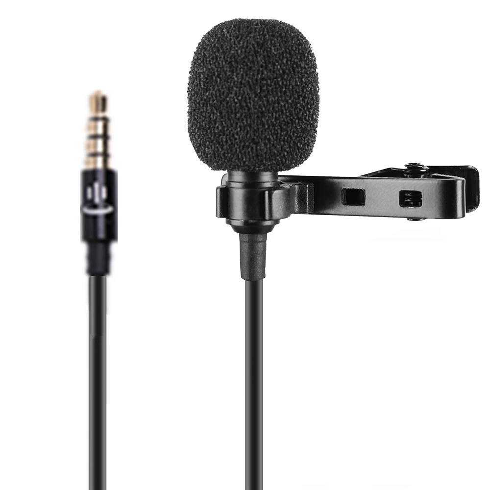 1 5 м линейный микрофон Microfone аудио видео Запись Lavalier конденсаторный для Xiaomi Huawei