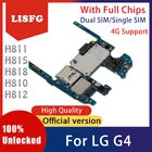 Оригинальная разблокированная материнская плата для LG G4 материнская плата с чипами, Логическая плата для LG G4 H811 H818 H810 H812 H815 VS986 материнская плата