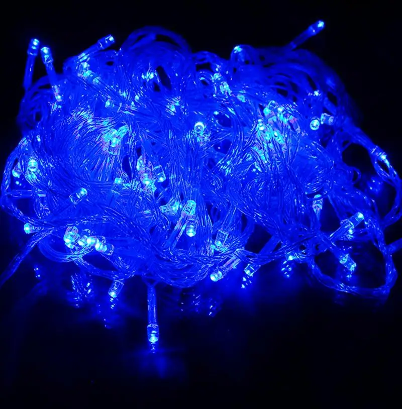 20M LED Christmas light Garland Curtain Icicle String Light Indoor Drop Party Garden Stage Outdoor Decorative | Лампы и освещение