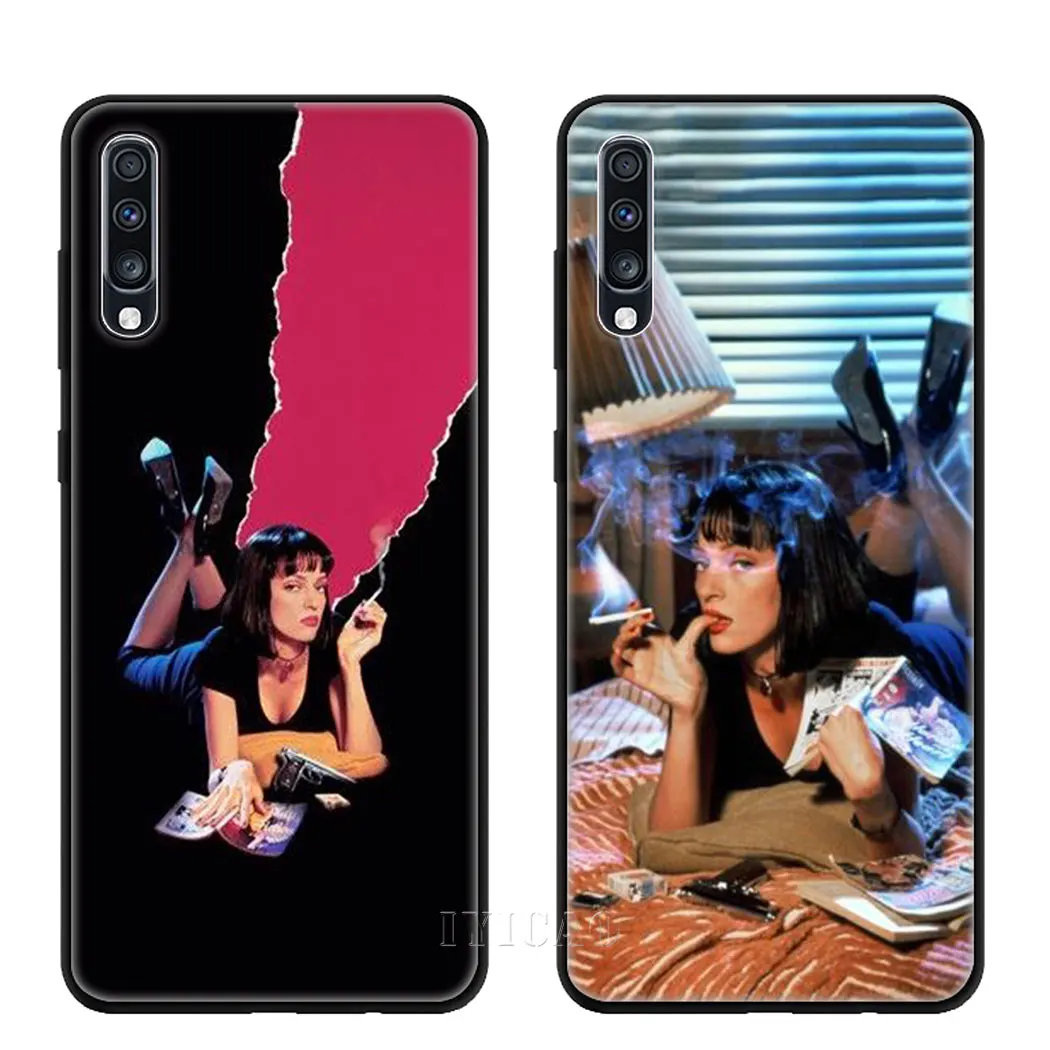 IYICAO Дымовое ружье для девочек мягкий чехол samsung Galaxy A9 A8 A7 A6 2018 плюс A3 A5 2016 2017