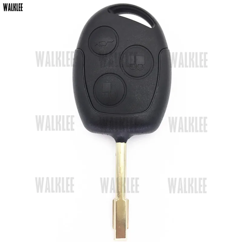 WALKLEE 433 МГц передатчик для Ford Focus Mondeo Fiesta Fusion D Max S дистанционный ключ с чипом ключа