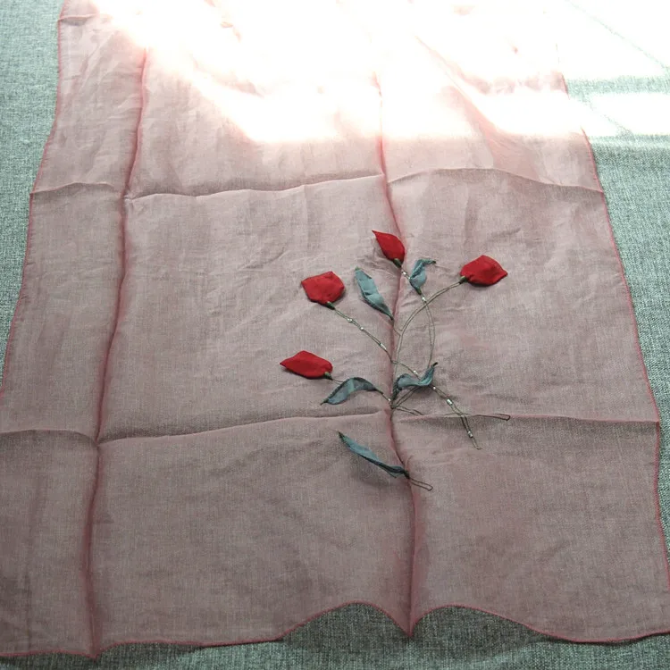 

0511-2#100% pure silk scarf women ORGANZA ,color:as pictures,50*165cm,NOT SOFT